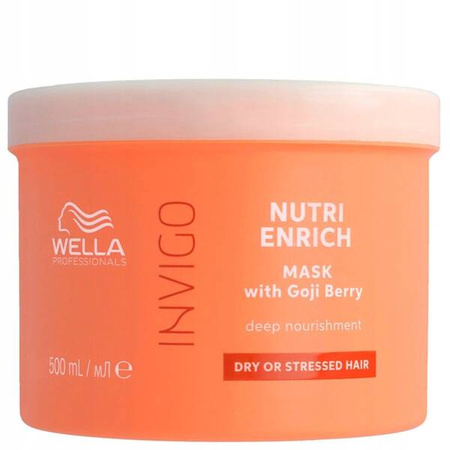 Wella Invigo Enrich maska do włosów suchych i zniszczonych głębokie odżywienie 500ml