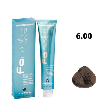 Fanola farba do włosów 100ml 6.00 - ciemny blond naturalny