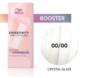 Wella Shinefinity 00/00 Clear Crystal Glaze półtrwała farba do włosów glazura krystaliczna bezbarwna 60ml
