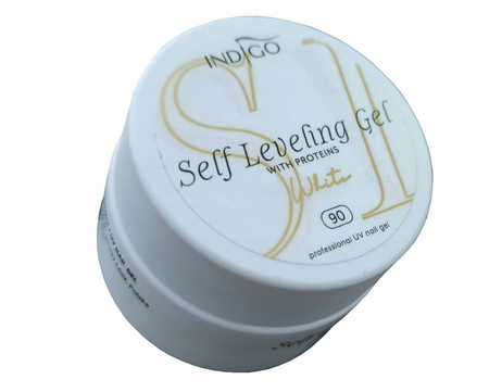 Indigo Self Leveling Gel with Proteins 90 White 50ml