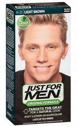 Just For Men farba do włosów dla mężczyzn Light Brown H25 - jasny brąz