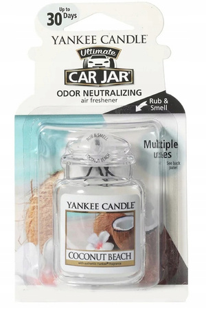 Yankee Candle Car Jar Ultimate Coconut Beach