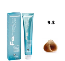 Fanola Farba do włosów 9.3 bardzo jasny blond złoty trwała koloryzacja nadająca ciepły odcień 100ml