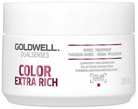 Goldwell Color Extra Rich 60s maska do włosów farbowanych intensywne odżywienie w 60 sekund 200 ml