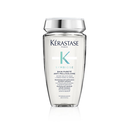 Kérastase Symbiose Bain Pureté Anti-Pelliculaire przeciwłupieżowa kąpiel do przetłuszczającej się i wrażliwej skóry głowy 250ml