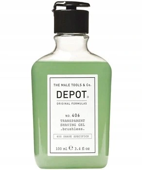 Depot NO. 406 Transparent Shaving Gel 100ml