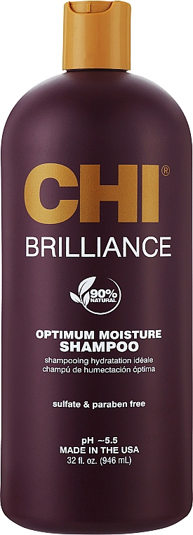 CHI Brilliance Optimum Moisture Shampoo 946ml