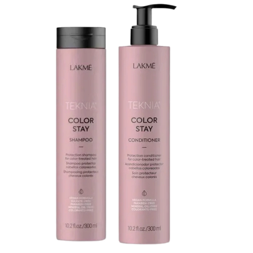 Lakme Teknia Color Stay Retail Pack 2x300+250ml