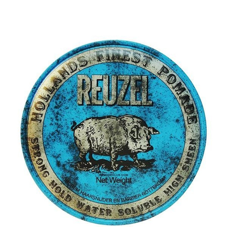 Reuzel Blue Strong Hold Water Pomade pomada wysoki połysk 35g