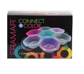 Framar Connect Color zestaw 7 miseczek do farbowania