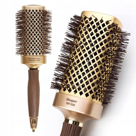 Olivia Garden Nano Thermic Square Shaper NT-S50 szczotka do włosów