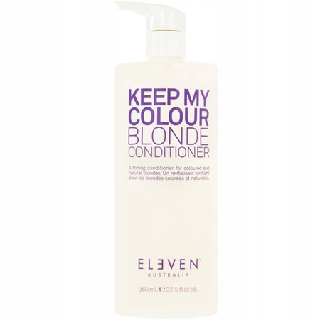 Eleven Australia Keep My Blonde Conditioner odżywka neutralizująca żółte tony do włosów blond, 960 ml