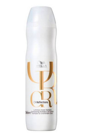 Wella Reflection Oil szampon wygładzający i nabłyszczający do włosów z olejkami 250ml