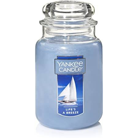 Yankee Candle Large Jar Life’s A Breeze duża świeca zapachowa w szkle lekki świeży zapach letniego powiewu 623g