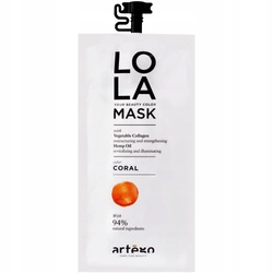 ARTEGO LOLA Your Beauty Color Mask Coral maska koloryzująca koral 20ml
