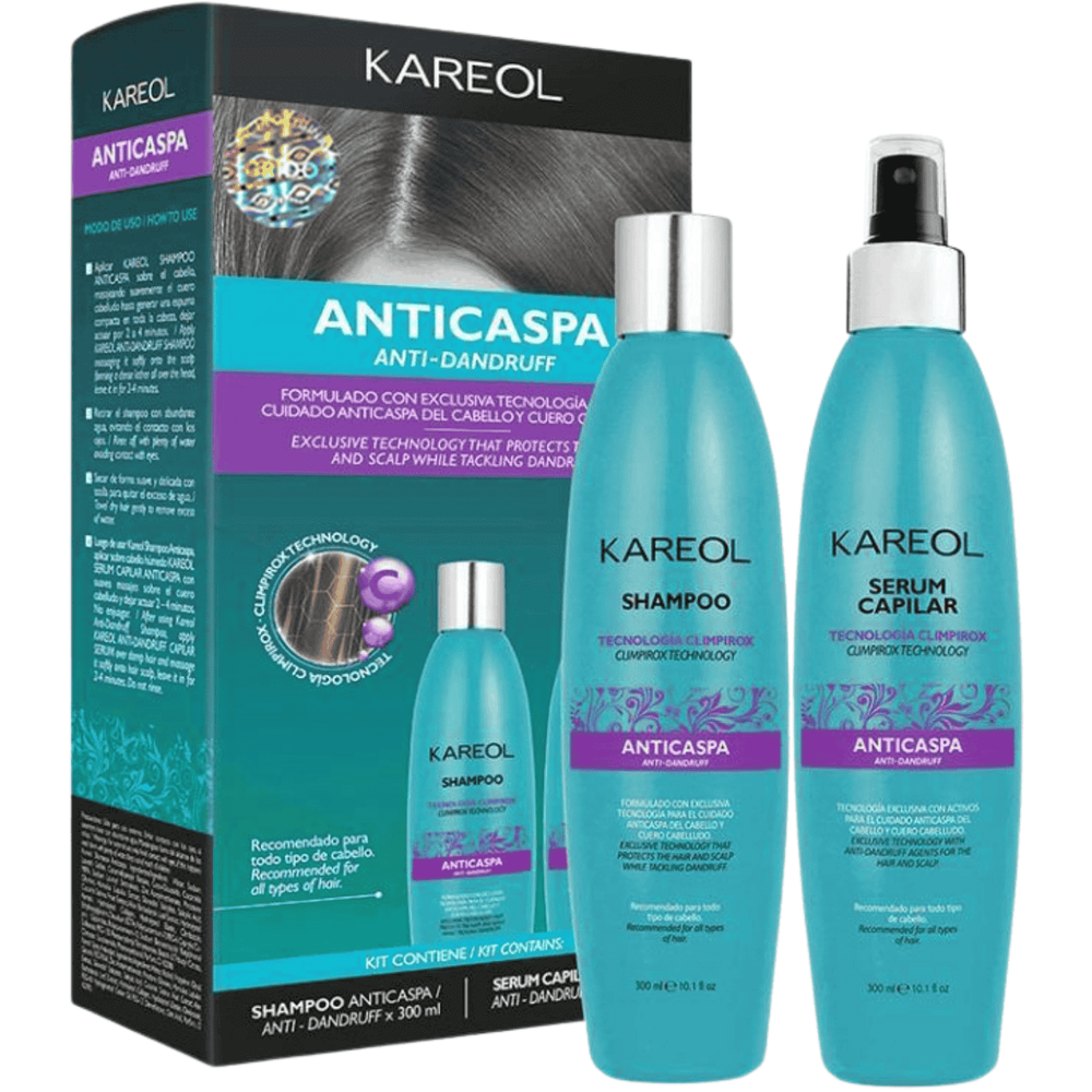 Kareol Anti-Dandruff Kit Shampoo + Serum 2x300ml