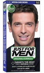 Just For Men farba do włosów dla mężczyzn Medium Dark Brown H40 - średni ciemny brąz