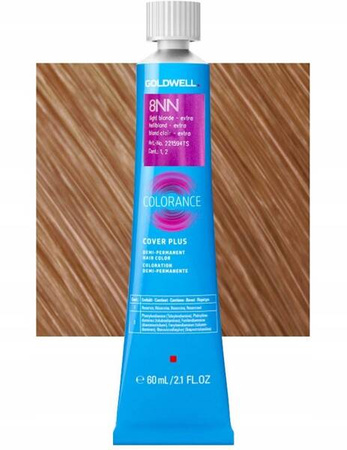 Goldwell Colorance Cover Plus farba do włosów 8-NN Cover +22 jasny blond naturalny pełne krycie 60 ml