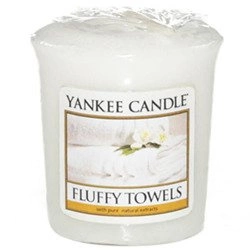 Yankee Candle Fluffy Towels sampler świeca zapachowa świeże ręczniki bawełniane 49g