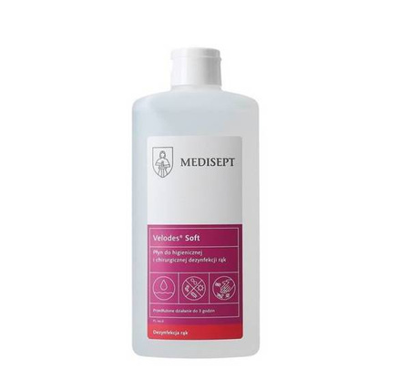 MEDISEPT Velodes Soft Płyn Dezynfekcji Rąk 500ml