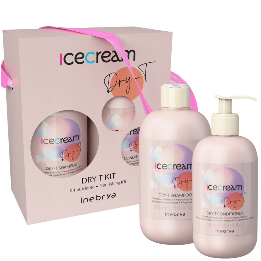 Inebrya IC Dry-T Kit Shampoo+Conditioner 2x300ml