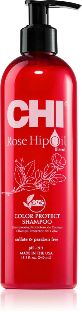 CHI Rose Hip Oil Protecting Shampoo 340ml