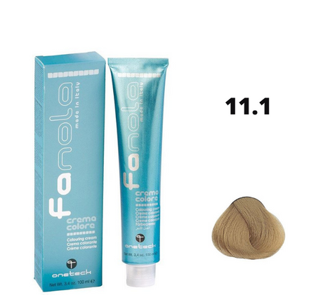Fanola farba do włosów 100ml 11.1 - super jasny popielaty blond