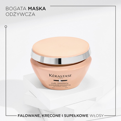 Kérastase Curl Manifesto | odżywcza maska do włosów kręconych i falowanych 200ml