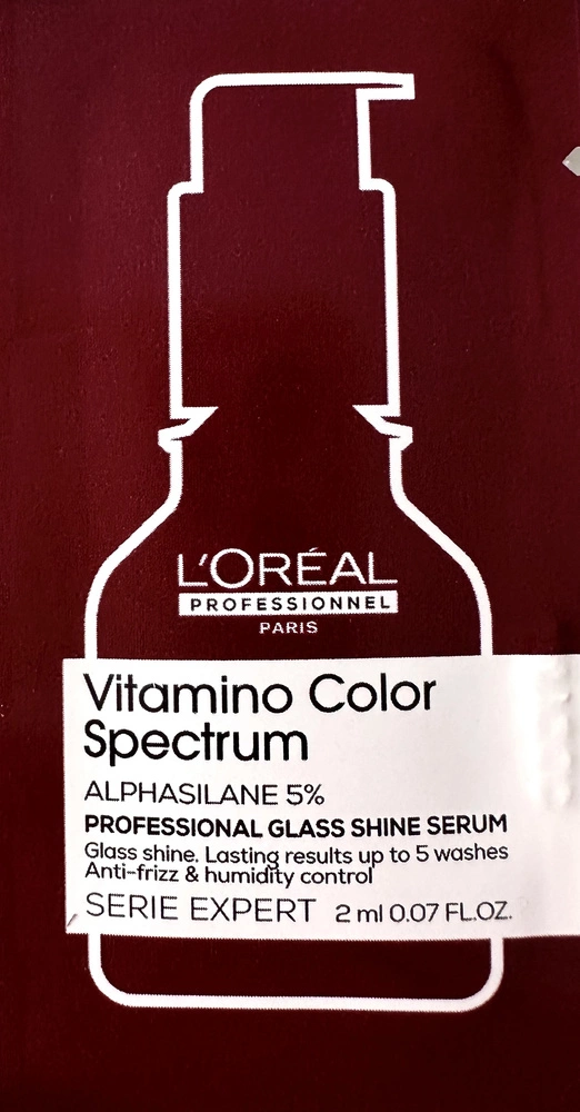 Loreal Vitamino Color Spectrum serum nadające połysk włosom farbowanym 2ml