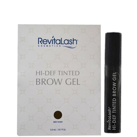 RevitaLash Hi-Def Tinted Dark Brown żel TESTER 3ml