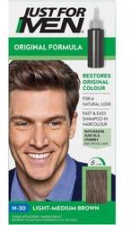 Just For Men farba do włosów dla mężczyzn Light Medium Brown H30 - jasny średni brąz