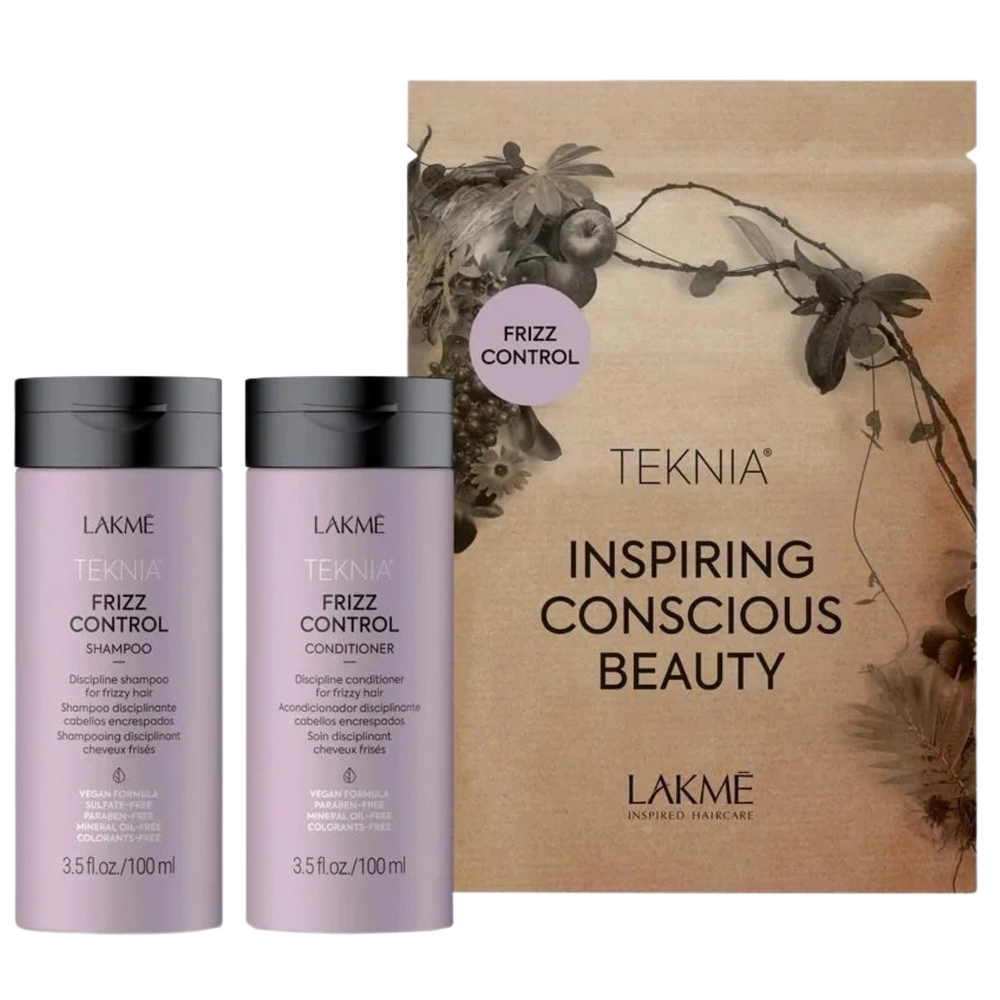 Lakme Teknia Frizz Control Travel Pack 2x100ml
