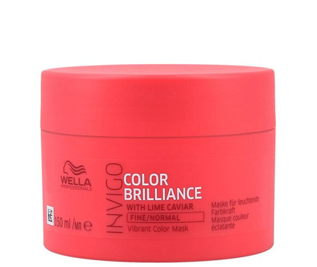Wella Invigo Brilliance maska do włosów cienkich ochrona koloru i lekkość 150ml