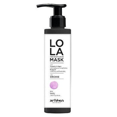 Artego LOLA Your Beauty Color Mask Orchid maska koloryzująca orchidea do włosów blond i farbowanych, 200 ml