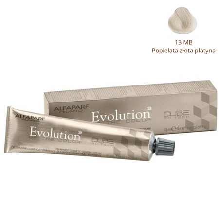 Alfaparf EOC CUBE .013 farba do włosów popielato-beżowy blond profesjonalna koloryzacja 60 ml