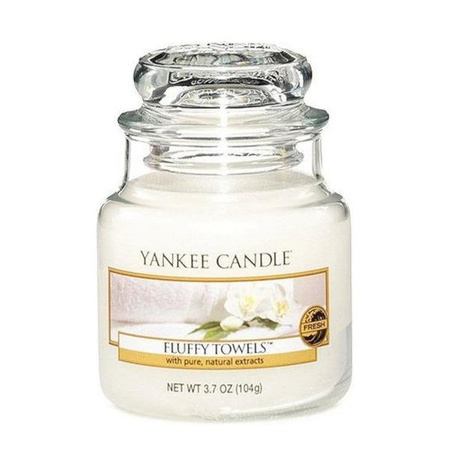 Yankee Candle Fluffy Towels mała świeca 104g