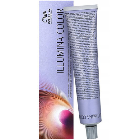 Wella Illumina 8/ farba do włosów, blask 60ml - jasny blond naturalny