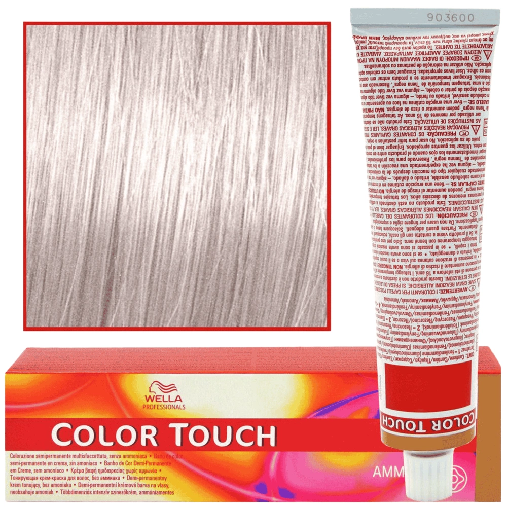 Wella Color Touch 9/96 farba krem koloryzująca do włosów bardzo jasny blond czerwono-fioletowy 60ml