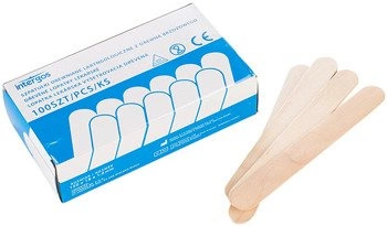 Szpatułki szerokie do wosku 100szt