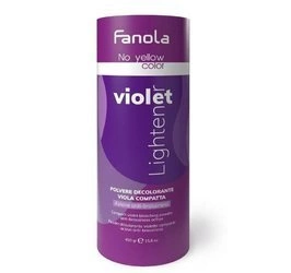 Fanola No Yellow Violet rozjaśniacz w kremie 450g (7 tonów, vege)