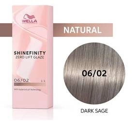 Wella Shinefinity 06/02 Matte Dark Shade Farba 60ml - Matowy Ciemny Odcień