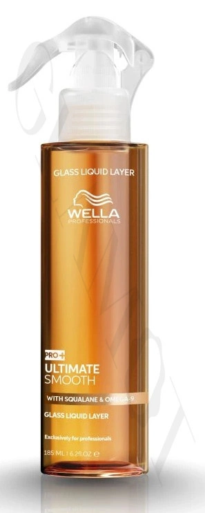 Wella Ultimate Smooth Glass Liquid Layer kuracja do włosów 185 ml