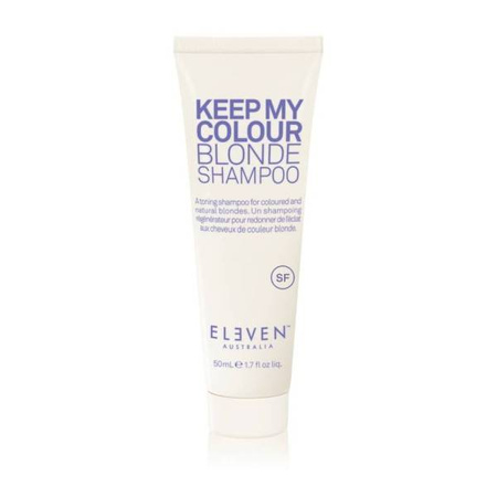Eleven Australia Keep My Blonde Shampoo szampon neutralizujący żółte tony do włosów blond, 50 ml