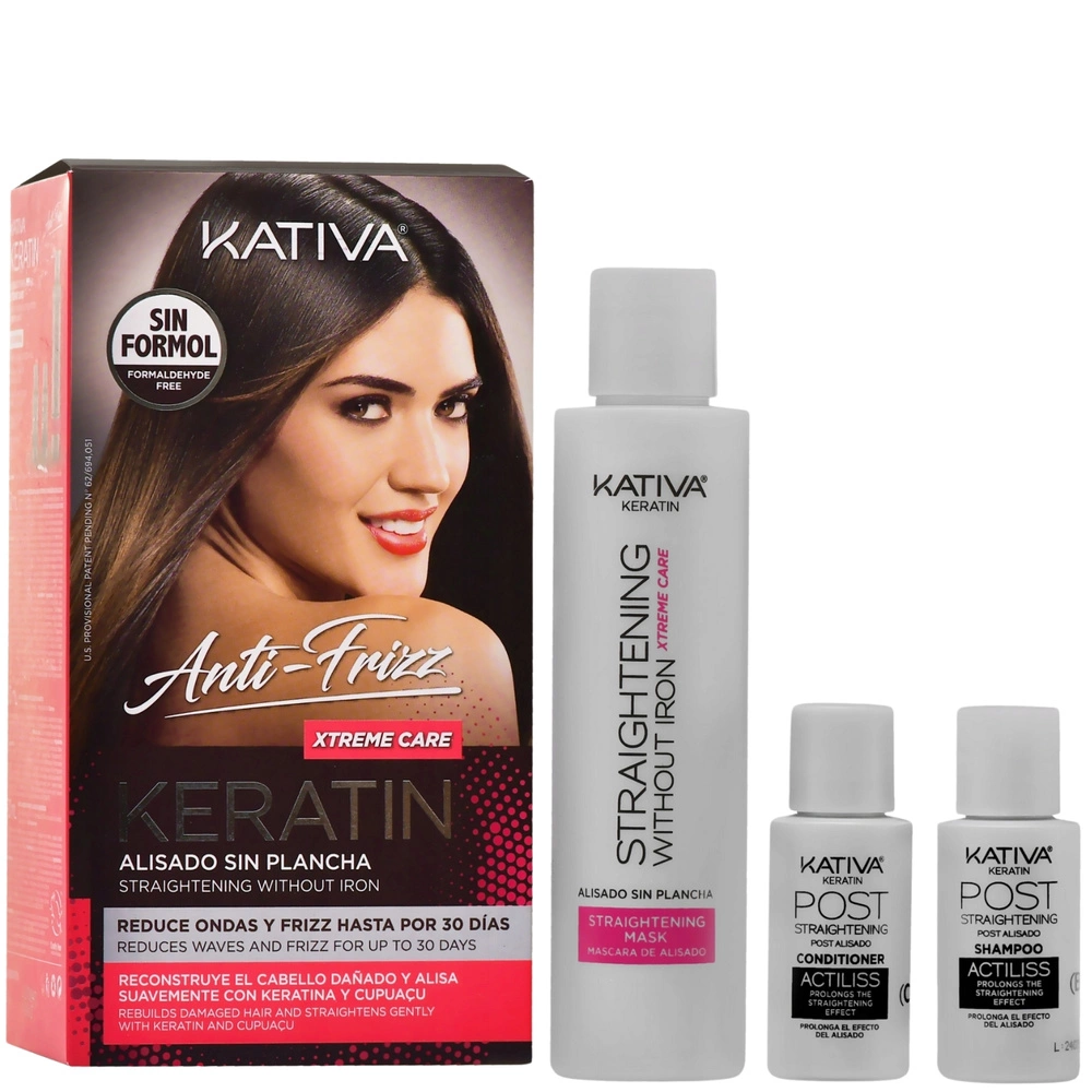 KATIVA Alisado Keratin Xtreme Care Kit