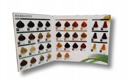 Herbatint paleta kolorów farb do włosów