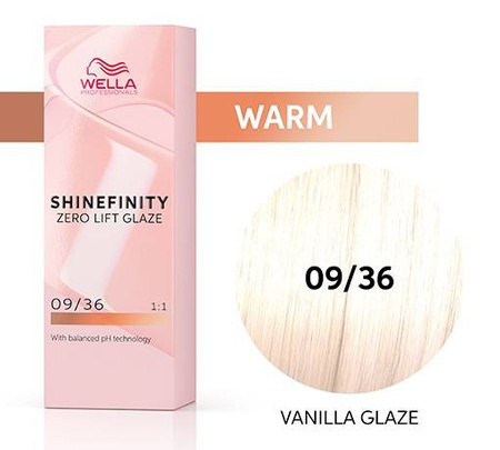 Wella Shinefinity 09/36 Violet Vanilla Glaze półtrwała farba do włosów fioletowy waniliowy glazur 60ml