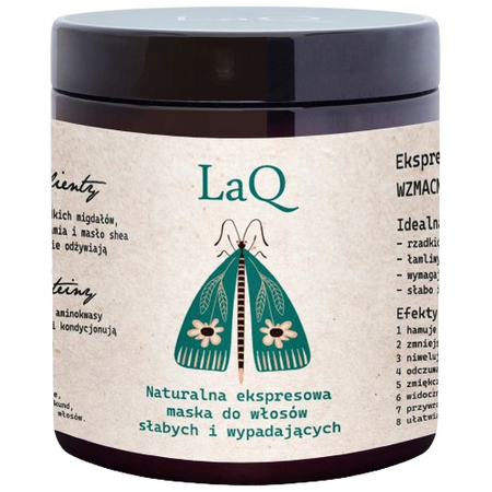 LaQ naturalna maska do włosów wzmacniająca 250ml