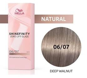 Wella Shinefinity 06/07 Brown Deep Walnut półtrwała farba do włosów głęboki orzechowy brąz 60ml
