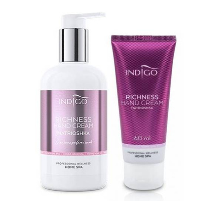 INDIGO Matrioshka krem do rąk 60 ml + 300 ml