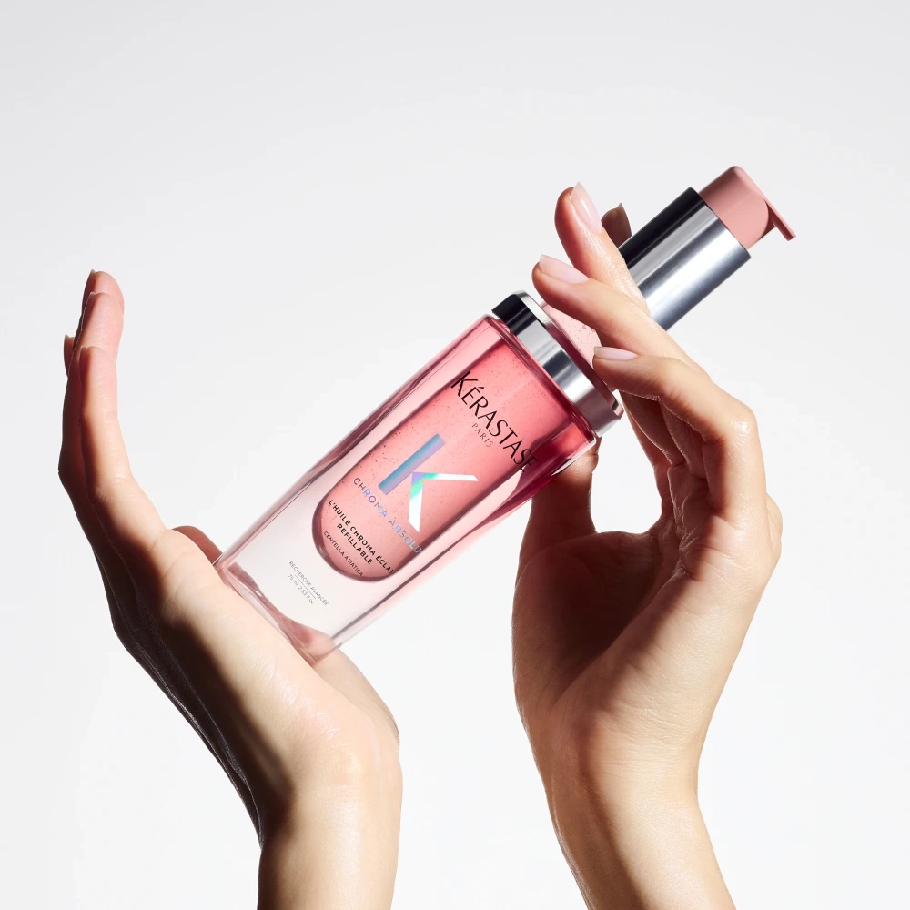 Kérastase Chroma Absolu L'huile Chroma Éclat olejek nabłyszczający do włosów farbowanych 75 ml